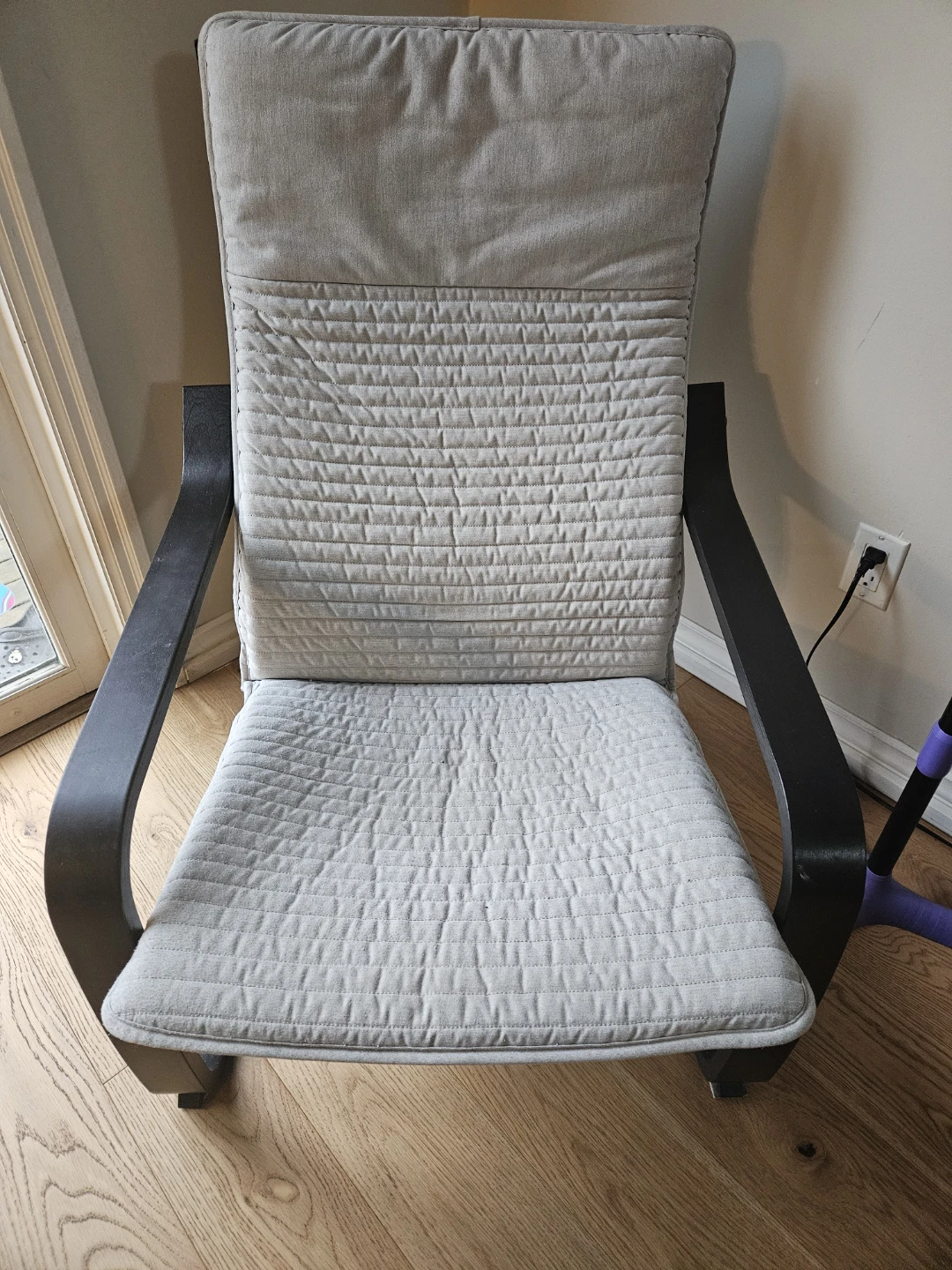 Grey Accent Chair