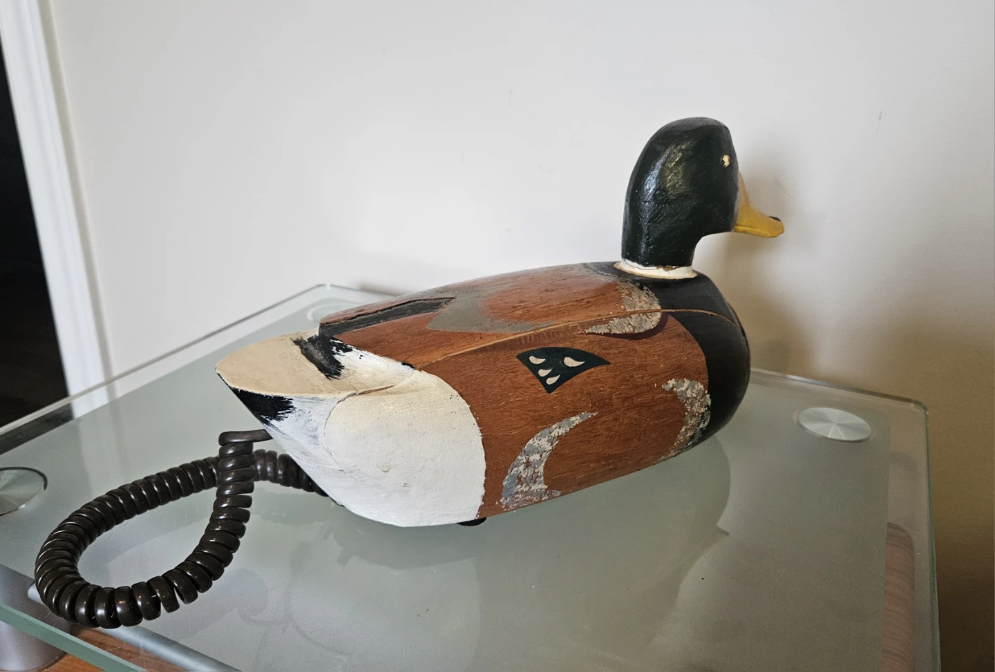 Wooden Duck Novelty Phone - photo 3