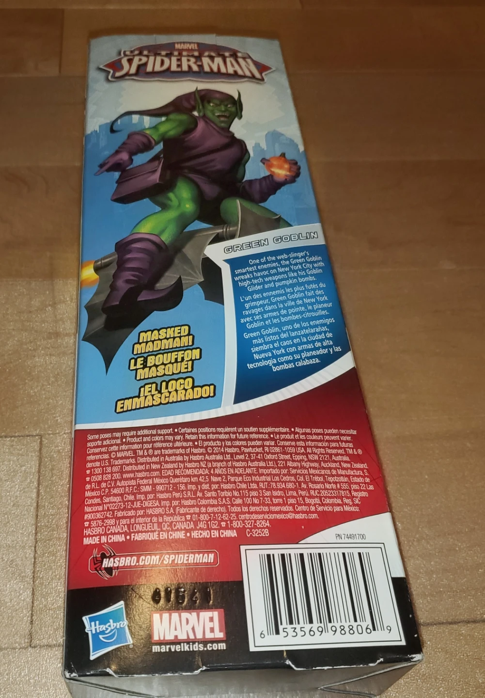 2014 Marvel Green Goblin 12" Action Figure - photo 4
