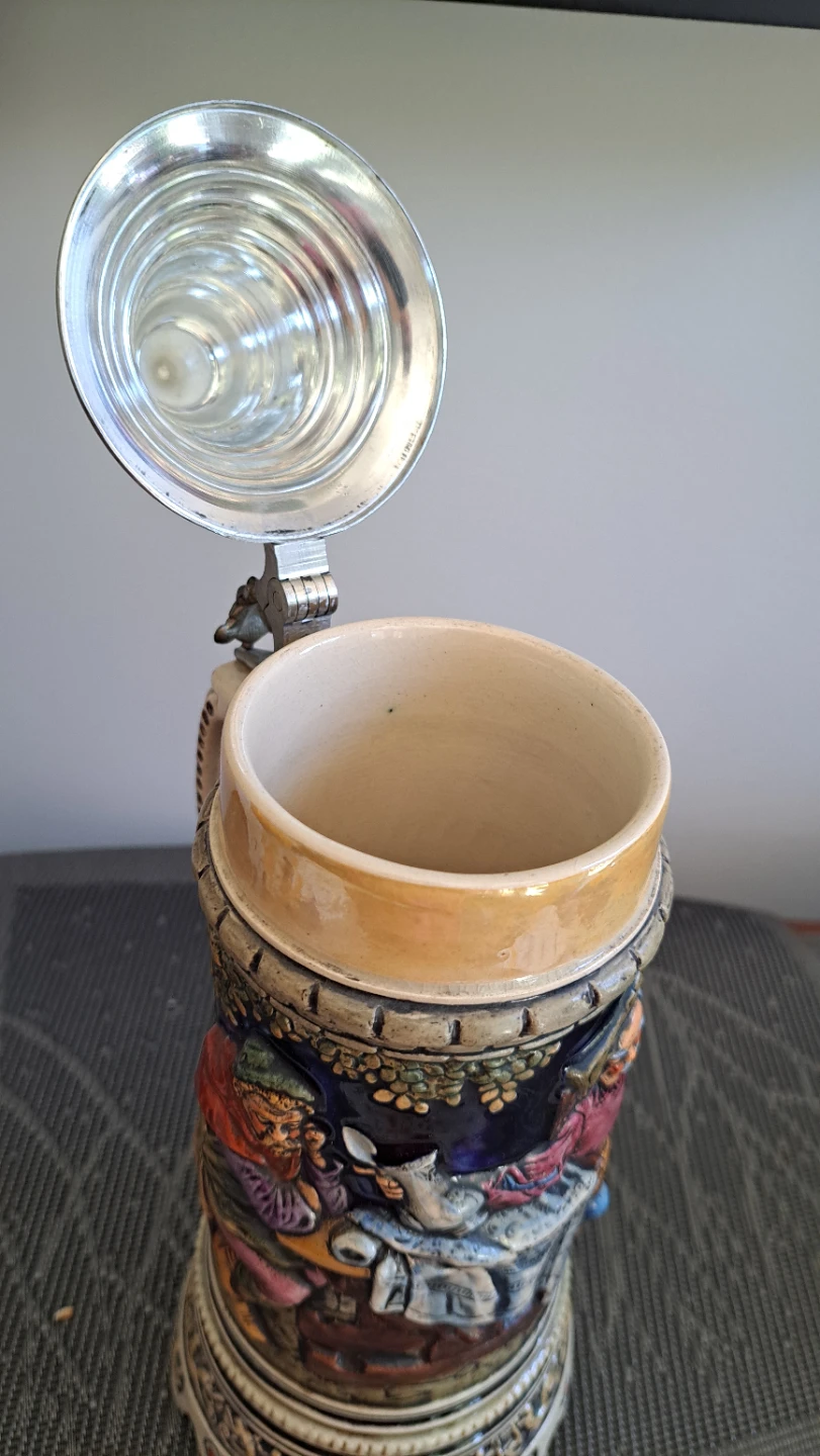 Musical Beer Stein with Pewter Lid - photo 4