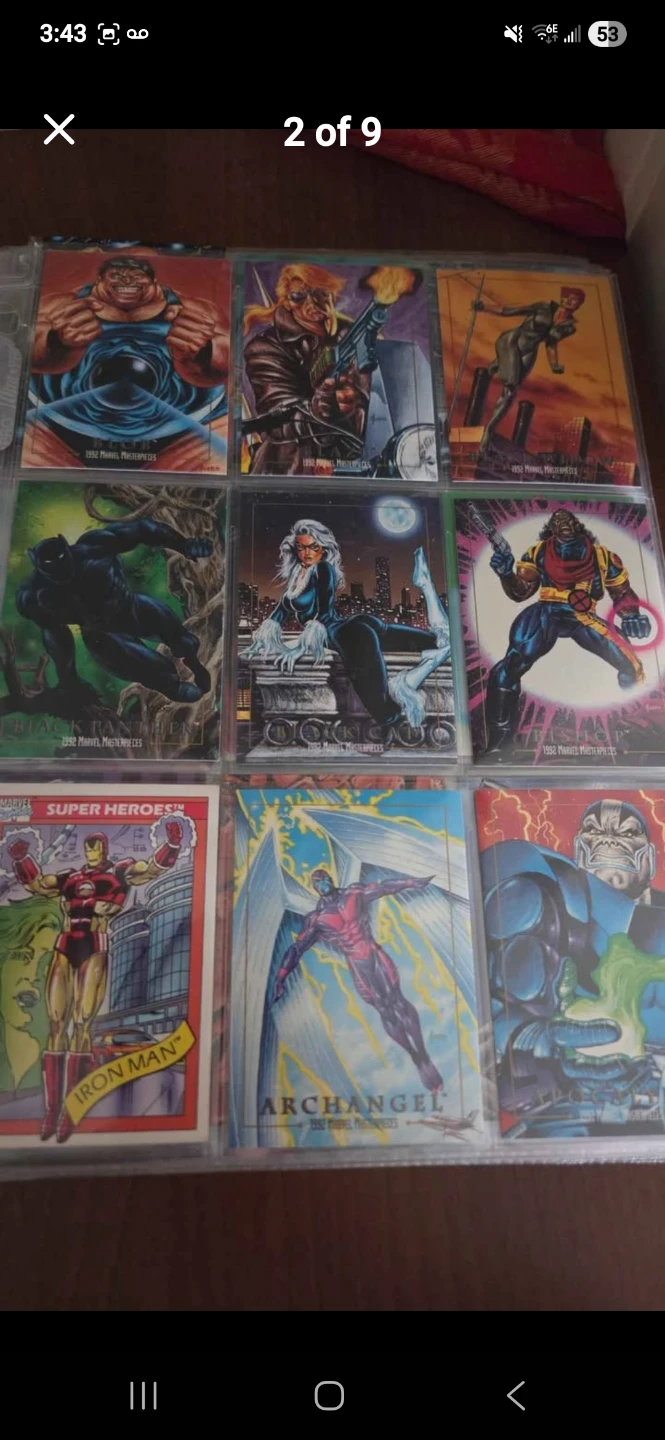 Marvel Masterpieces Trading Cards 1992 - photo 3