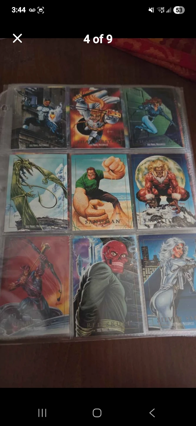 Marvel Masterpieces Trading Cards 1992 - photo 4