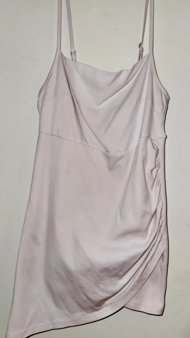 Light White Slip Dress  Minimal, Elegant, Great Condition