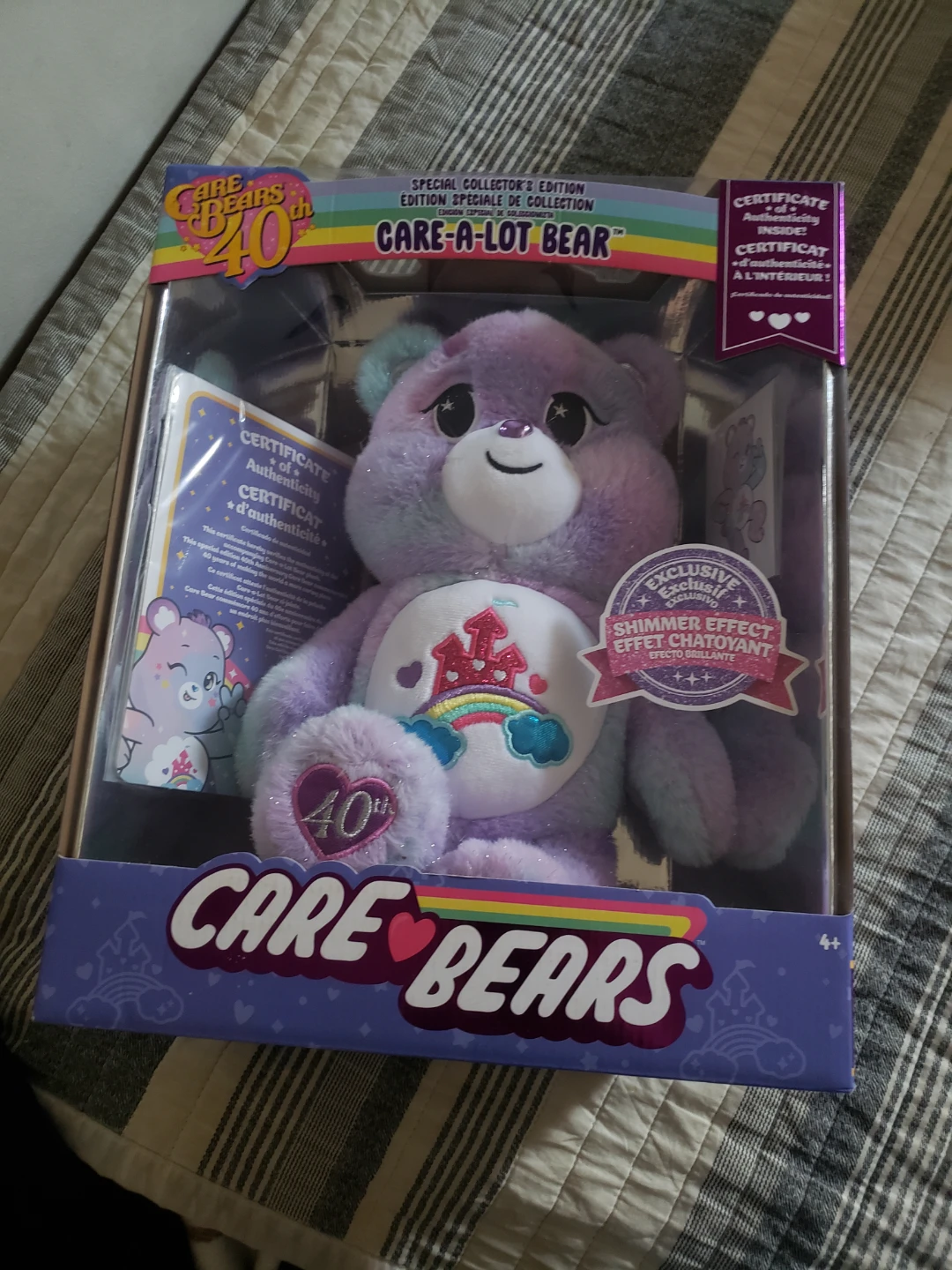 Care Bears 40th Anniversary Care-A-Lot Bear Special Collector's