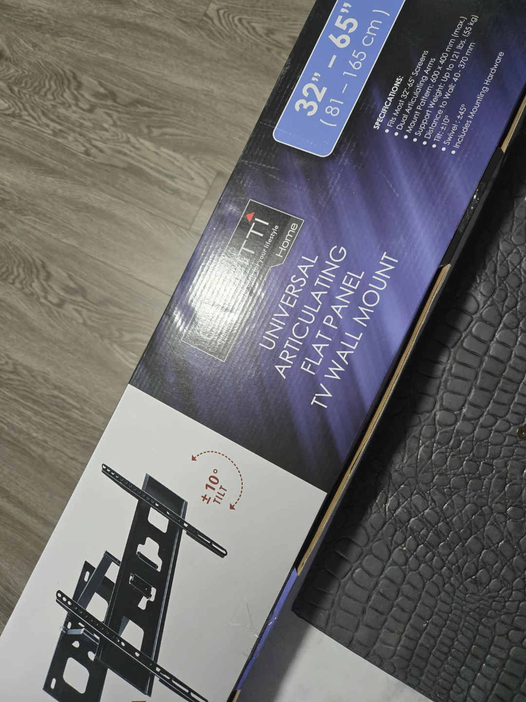 TTI Universal Articulating Flat Panel TV Wall Mount 32"-65"