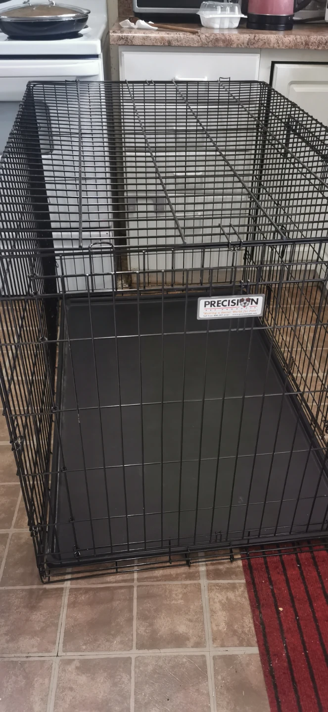 Precision Pet Products Extra Large Wired Pet Crate with Tray - photo 4