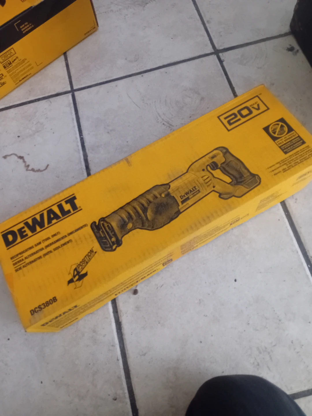 DeWalt DCS380B 20V MAX Reciprocating Saw (Tool Only)