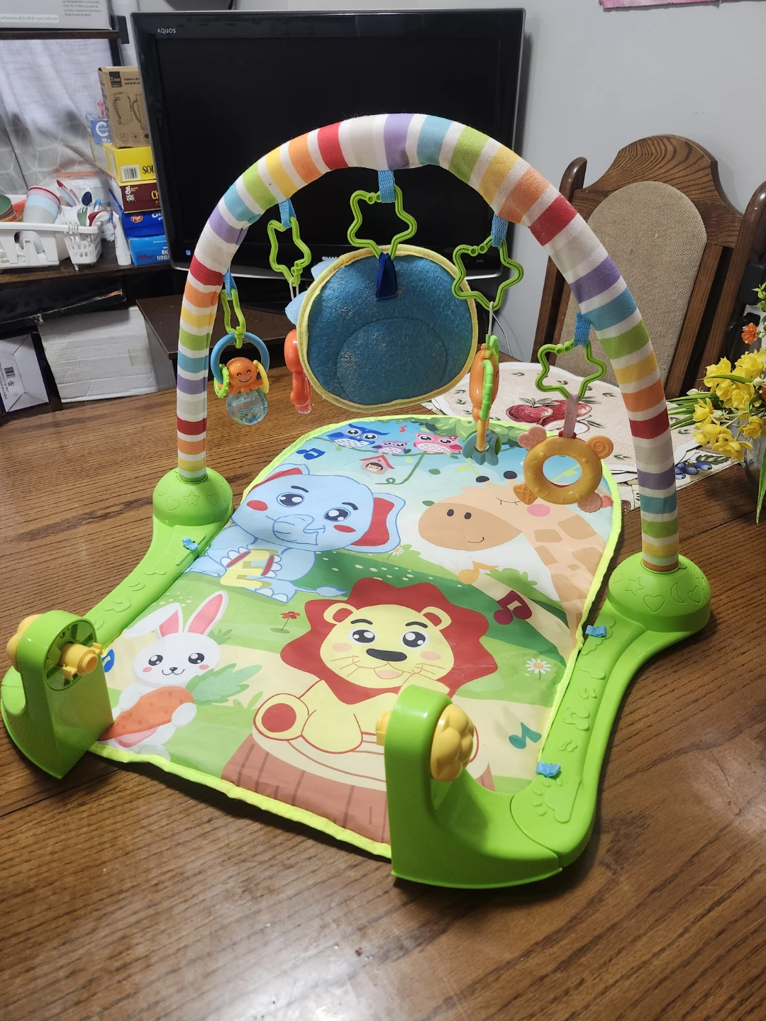 Baby Play Gym with Animal Designs - photo 2