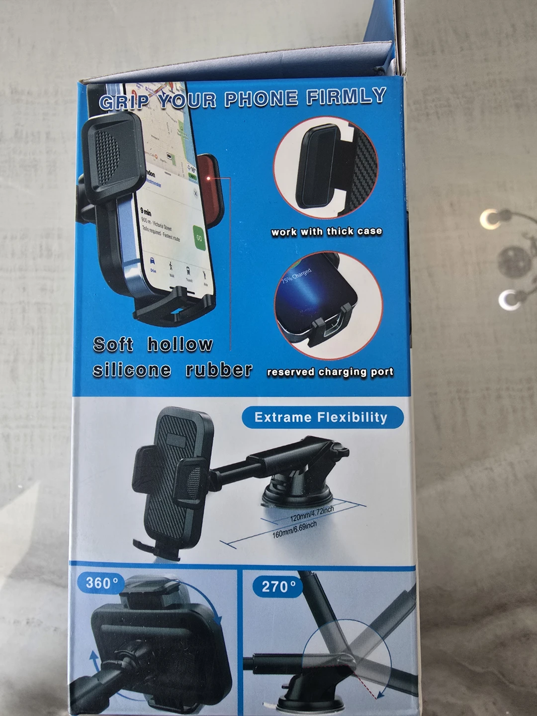 ML-200 Easy One Touch Car Phone Bracket Holder - photo 3