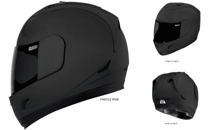 Icon Alliance Dark Helmet