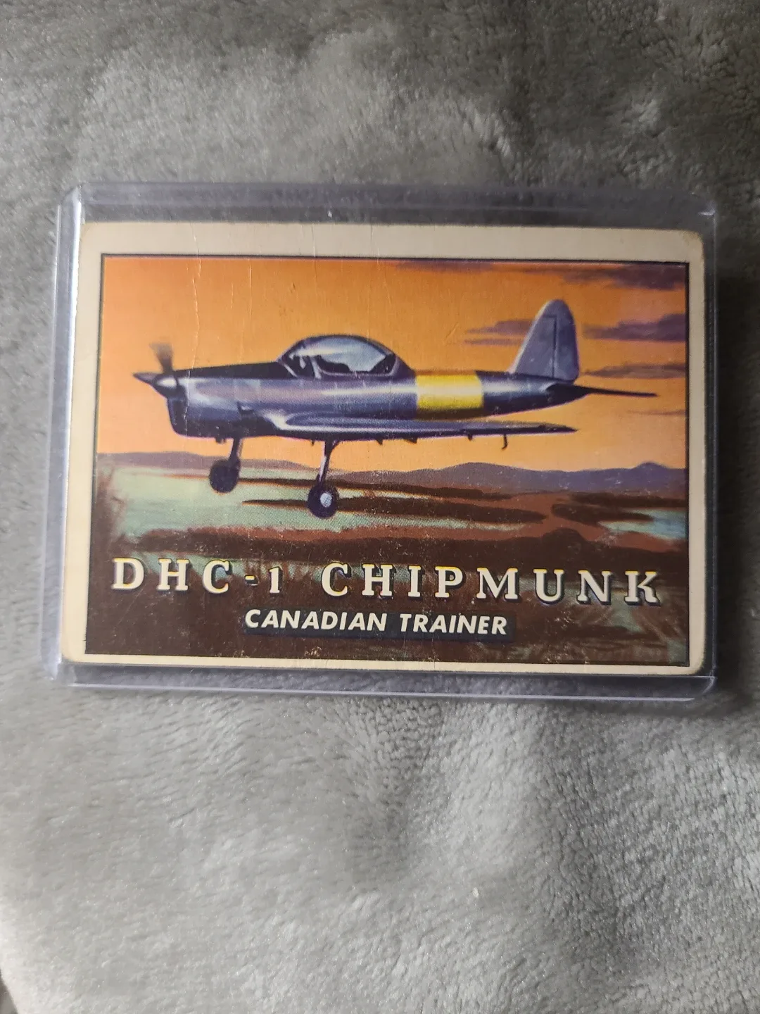 1952 Topps DHC-1 Chipmunk Canadian Trainer Trading Card