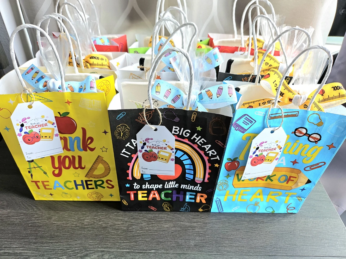 NEW Teacher Appreciation/End of School Year gift bags