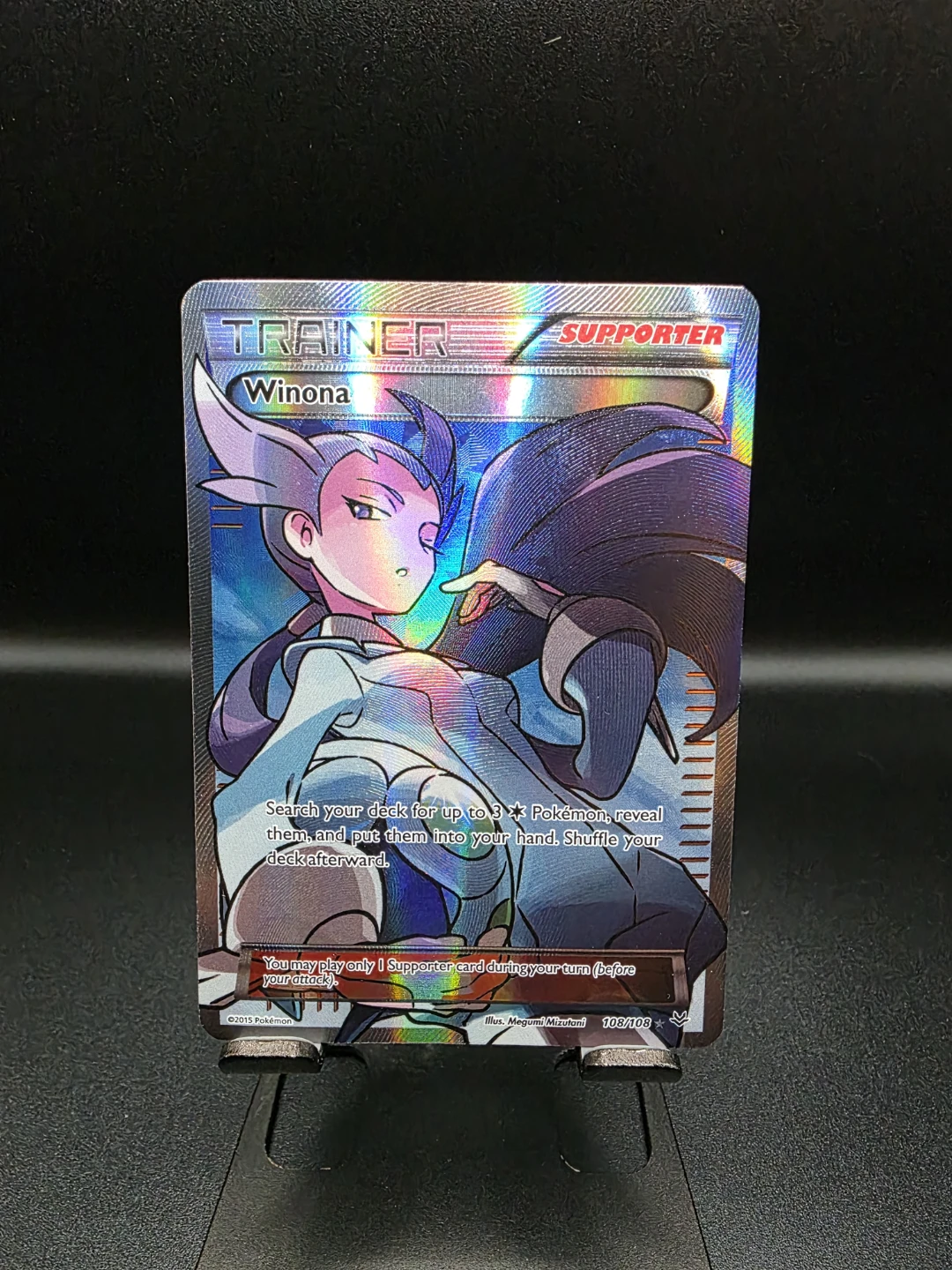 Trainer Winona Pokemon Card