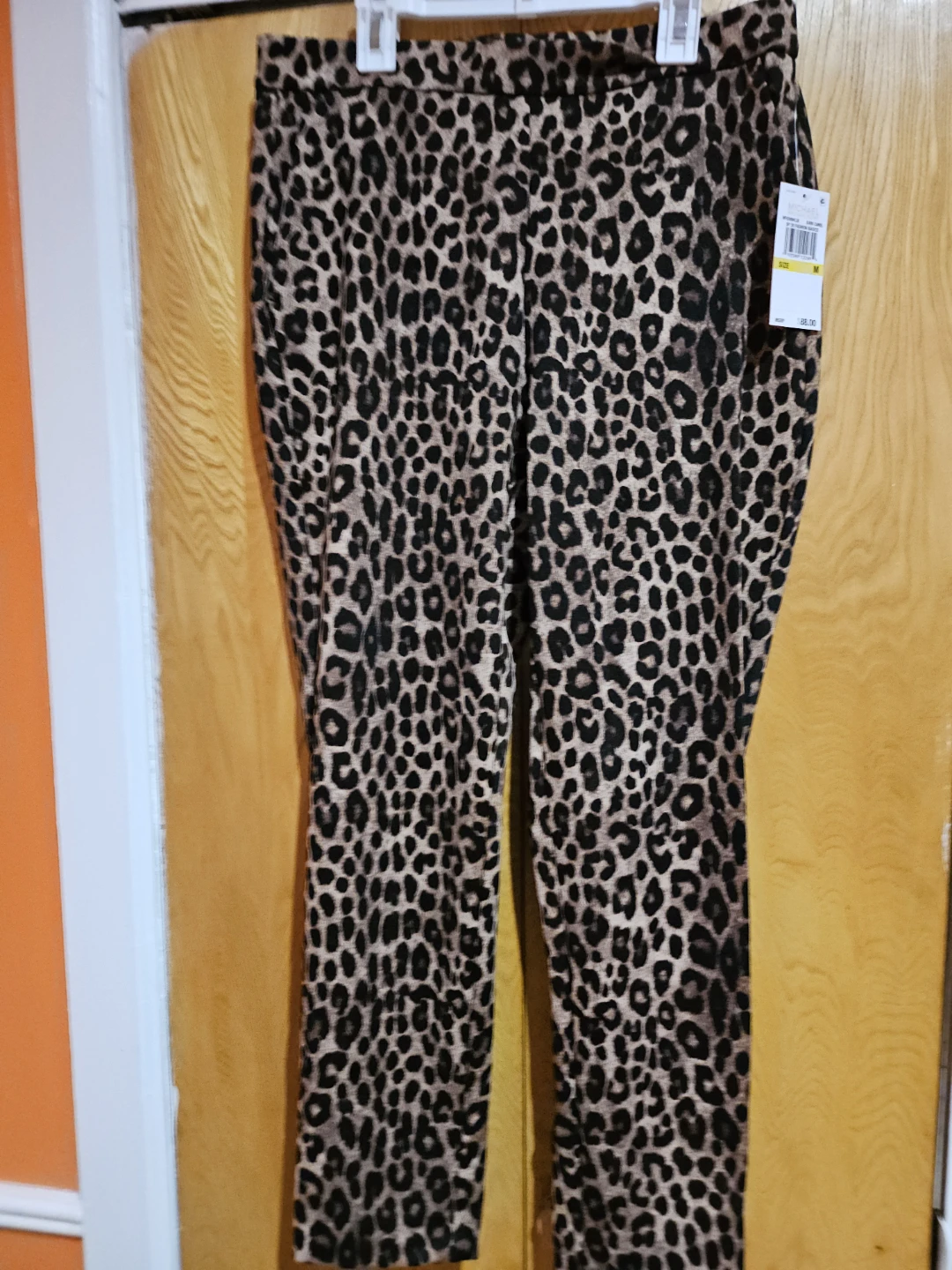 Michael Kors Leopard Print Pants Size M