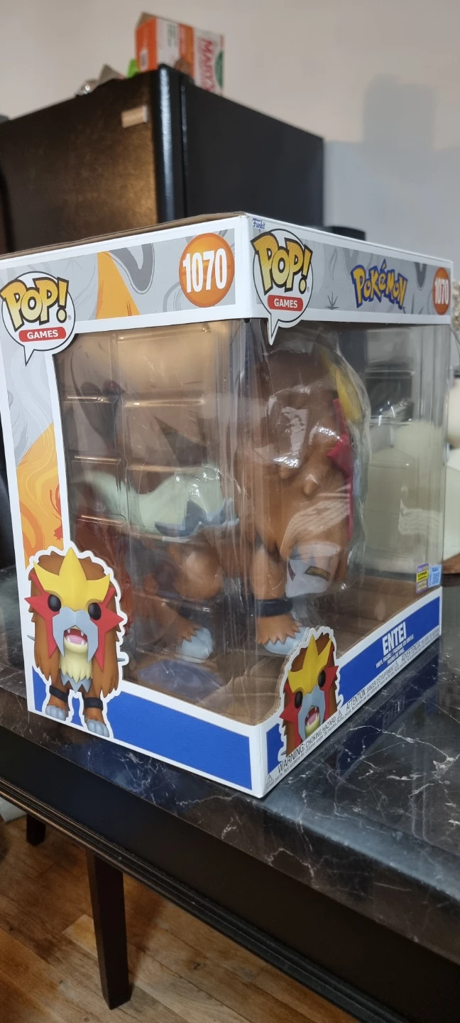 Funko Pop! Games Pokemon Entei #1070 Vinyl Figure - photo 4