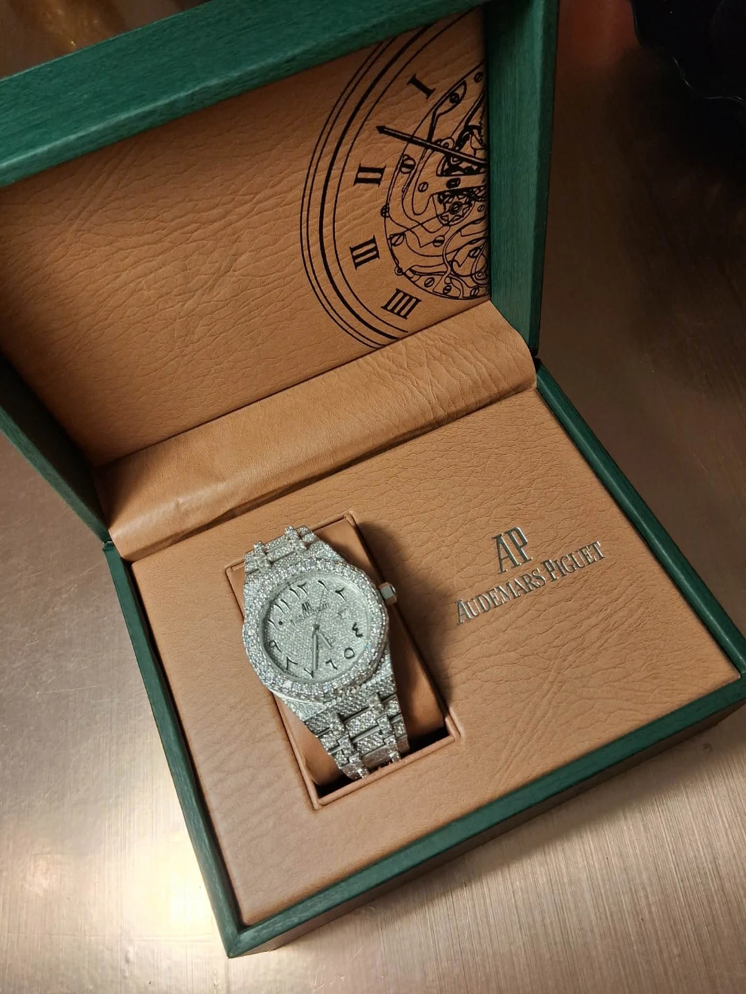 Moissanite watch