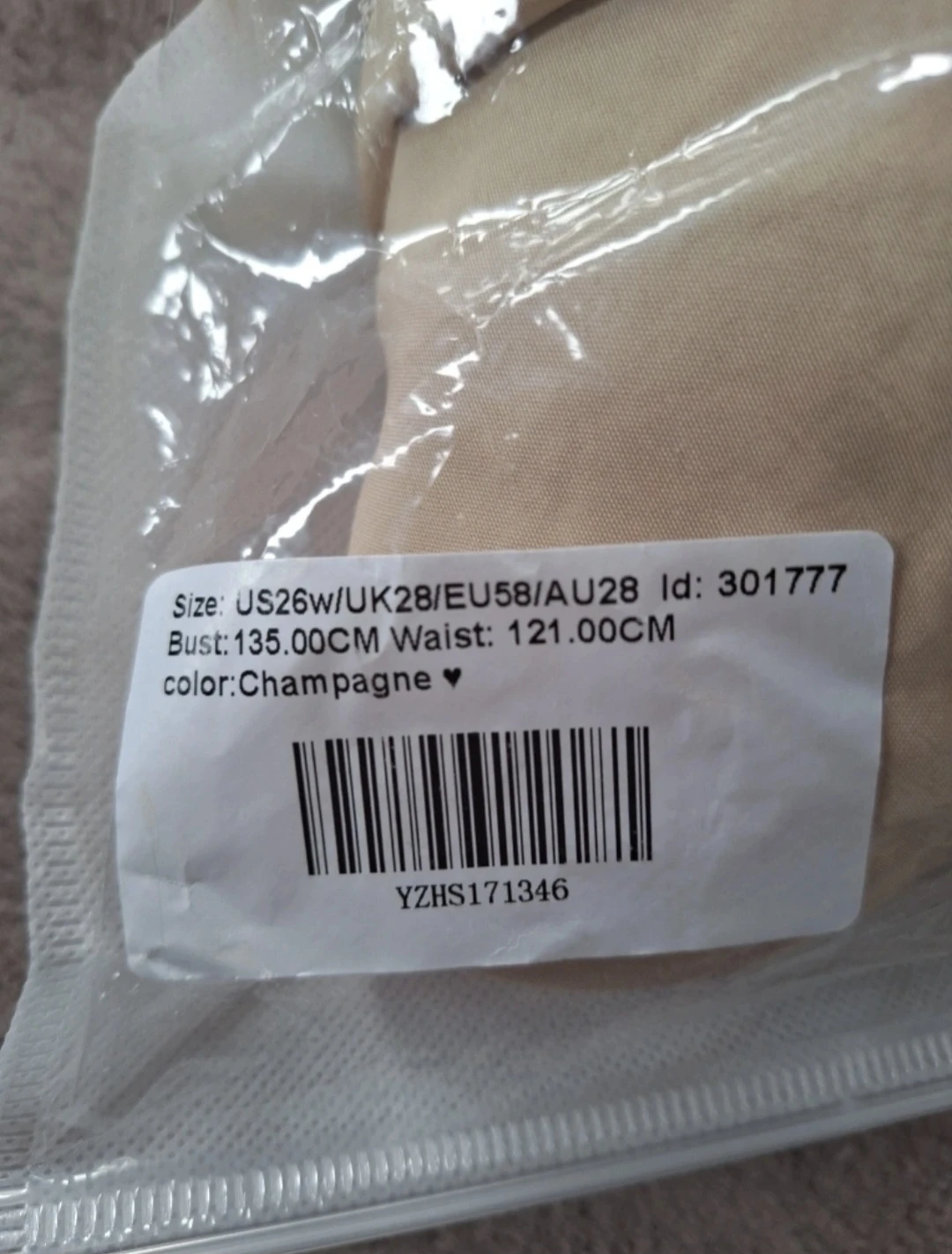 JJ's House Champagne Bridesmaid Dress - Size US 26W - photo 3