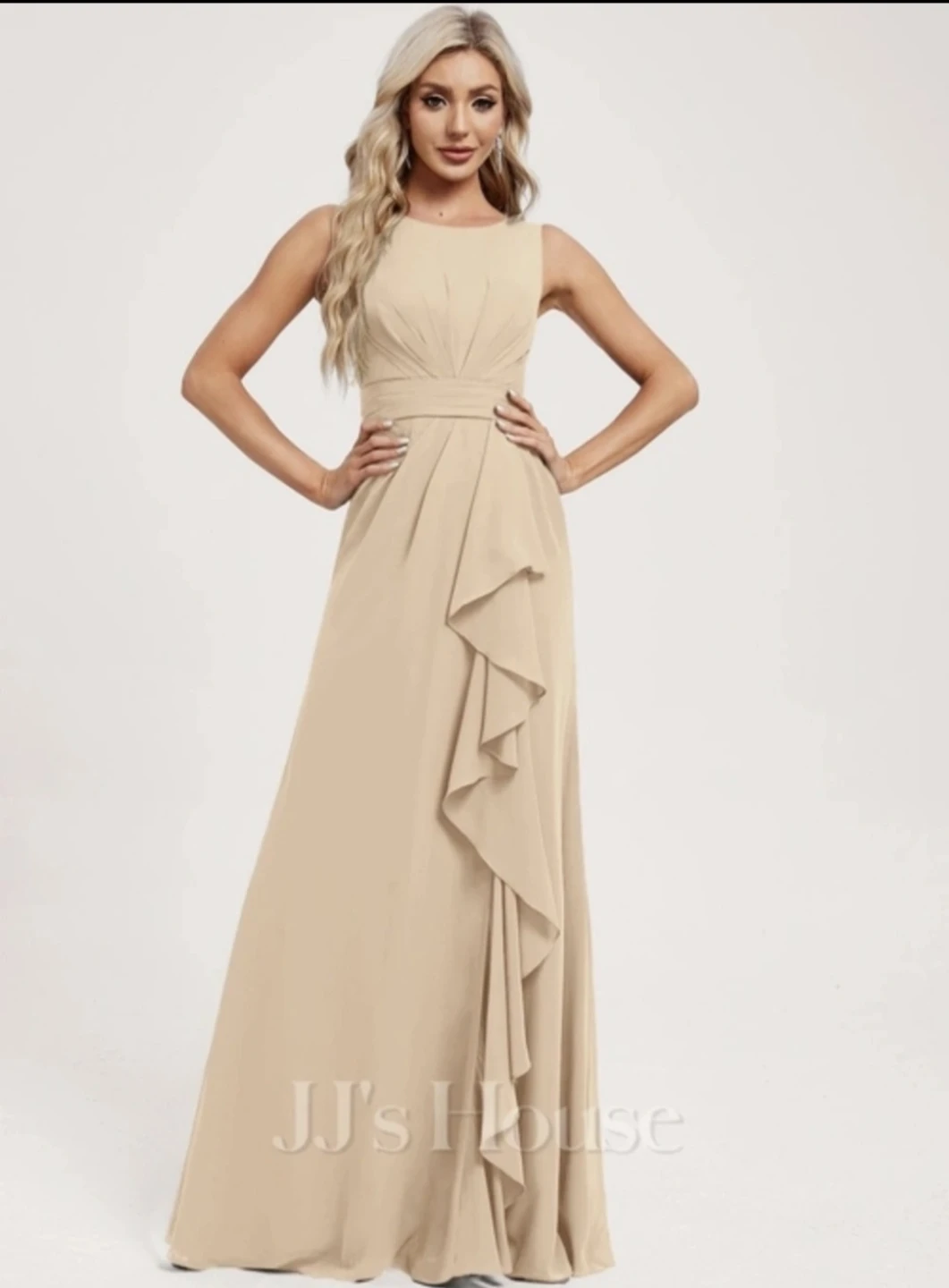JJ's House Champagne Bridesmaid Dress - Size US 26W - photo 4
