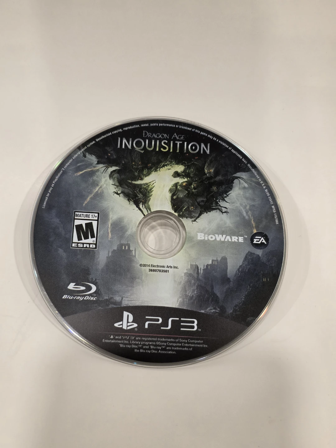Dragon age inquisition PS3