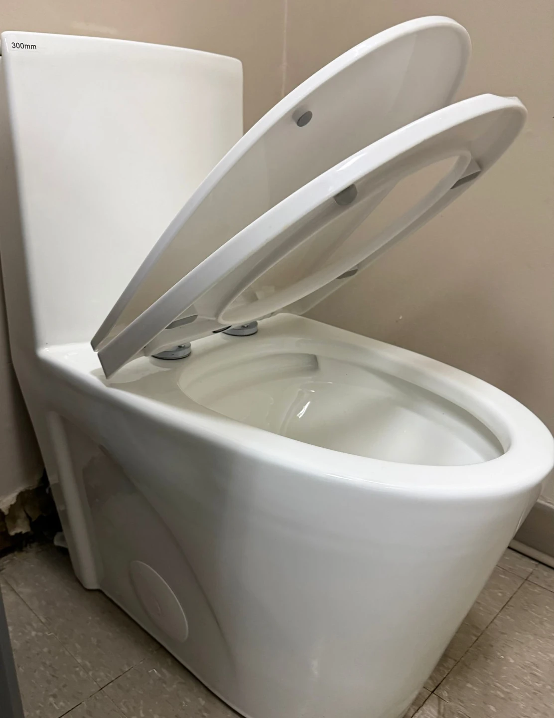 AVESTO White Toilet Bowl with Soft Close Seat - photo 5