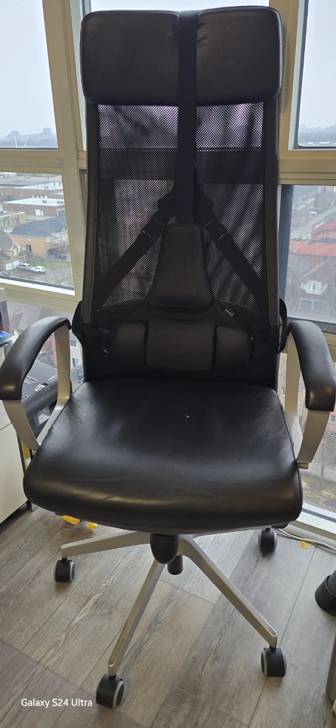 Black Ergonomic Office Chair - photo 2