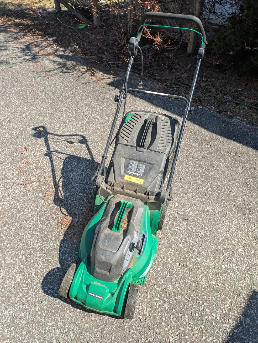 Certified 12A, 2-in-1 Electric Lawn Mower - photo 2