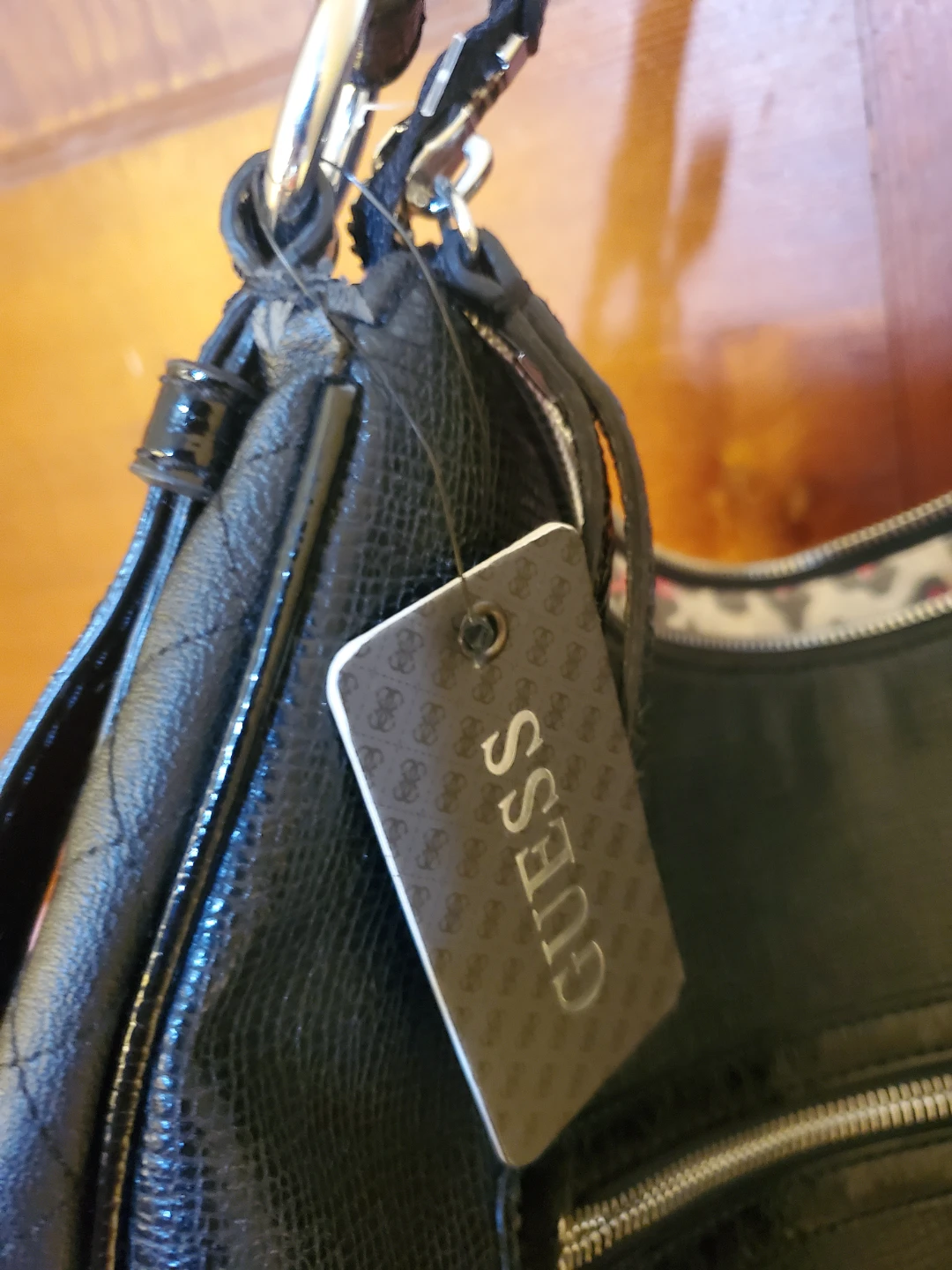 Guess Black Hobo Handbag - photo 2