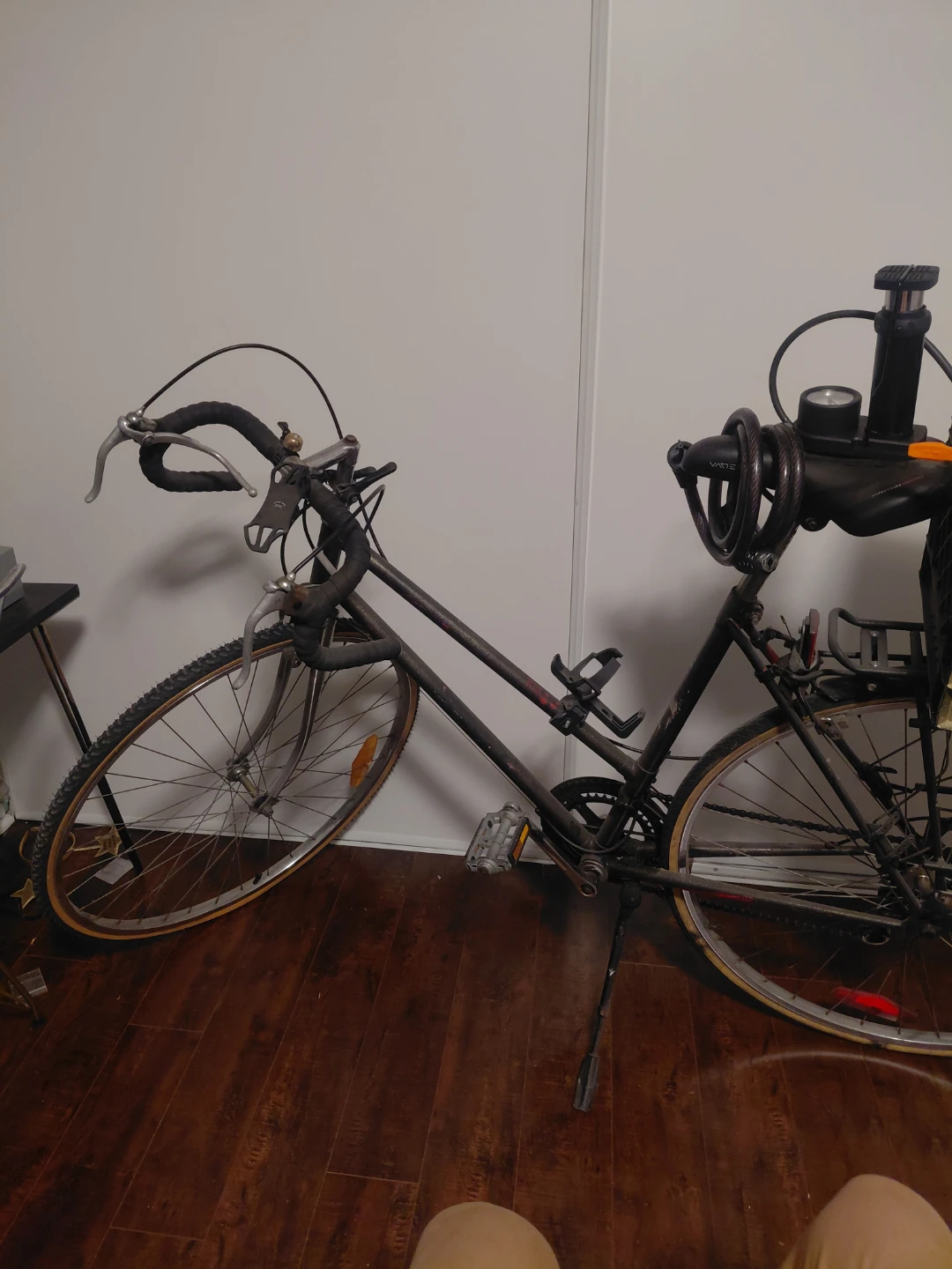 Used Bicycle with Milk Crate and Pump - photo 3