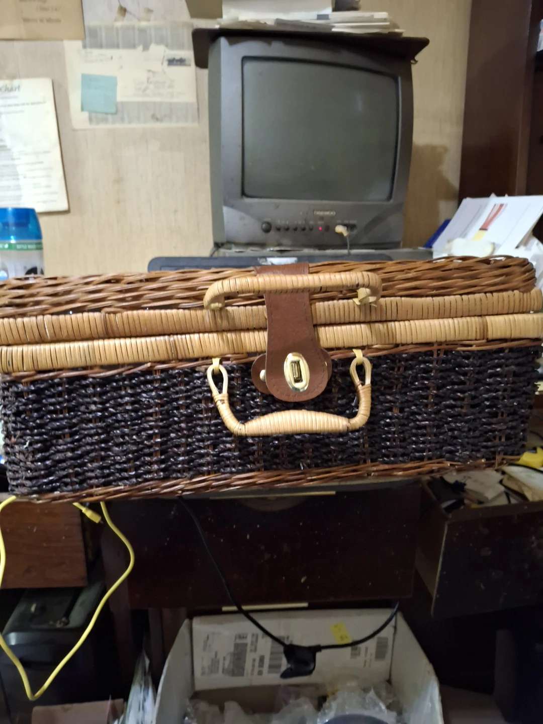 Woven Suitcase