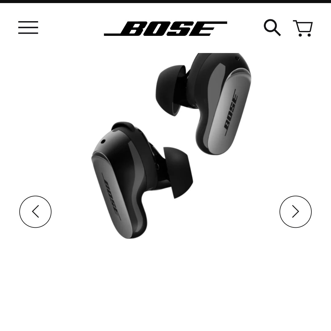 Bose QuietComfort Ultra Earbuds - Noise Cancelling, 2nd Gen