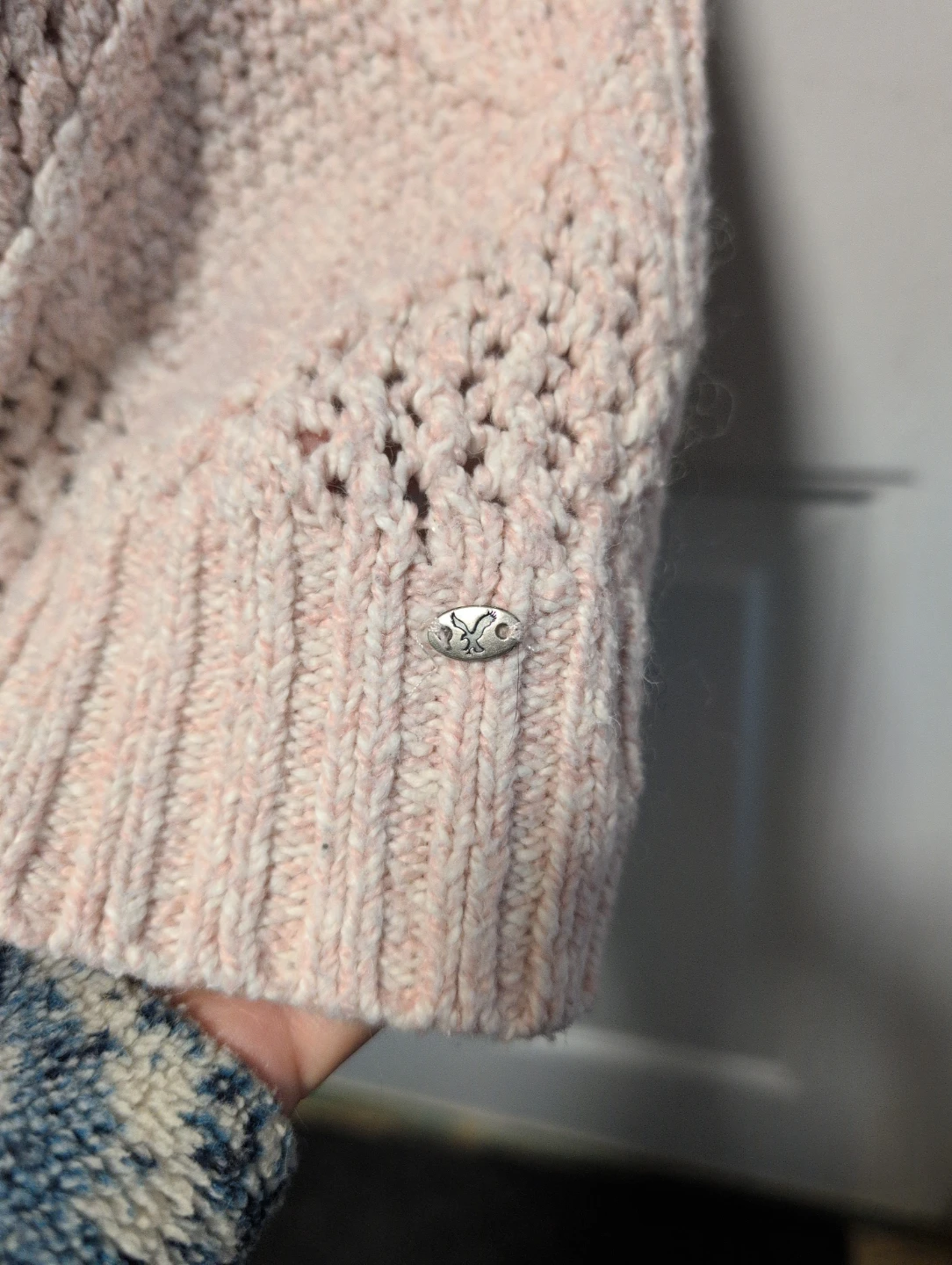 American Eagle Outfitters Pink Diamond Knit Sweater XL/TG - photo 3