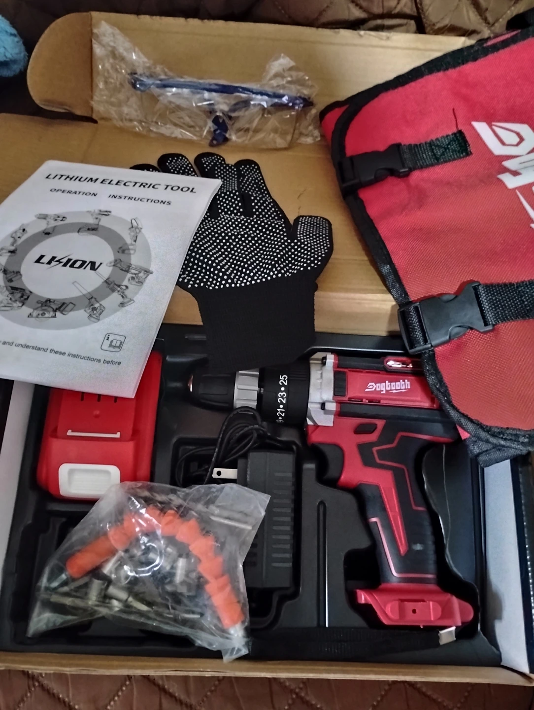 Dogtooth 21V Cordless Brushless Drill