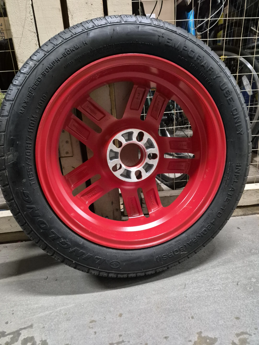 Spare Tire with Red Rim - photo 5