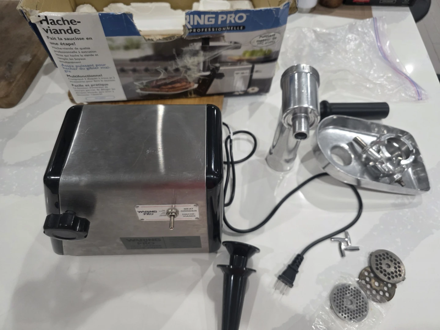 Waring Pro Meat Grinder MG100NC - photo 4