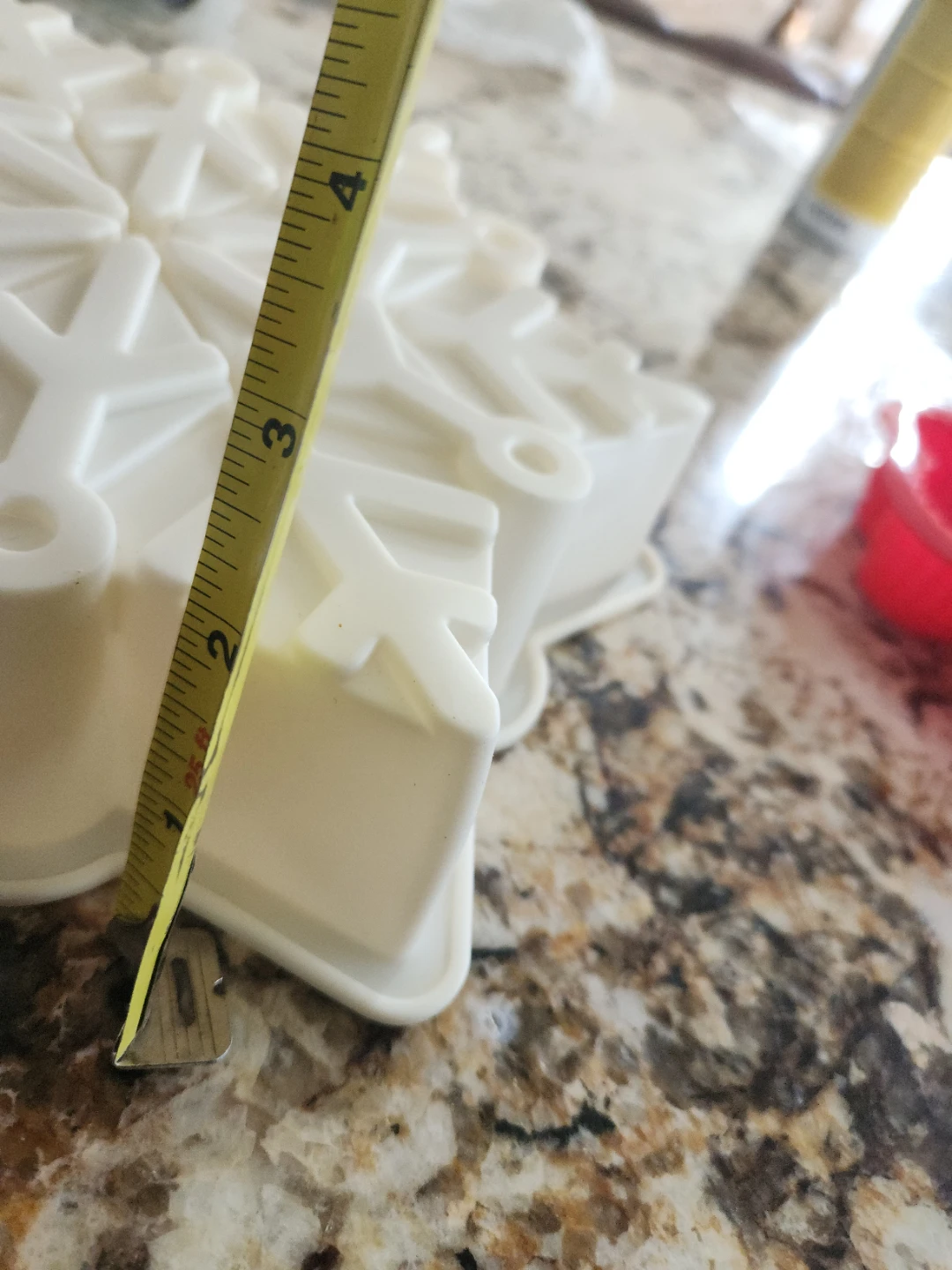 White Snowflake Silicone Cake/Baking Mold - photo 5