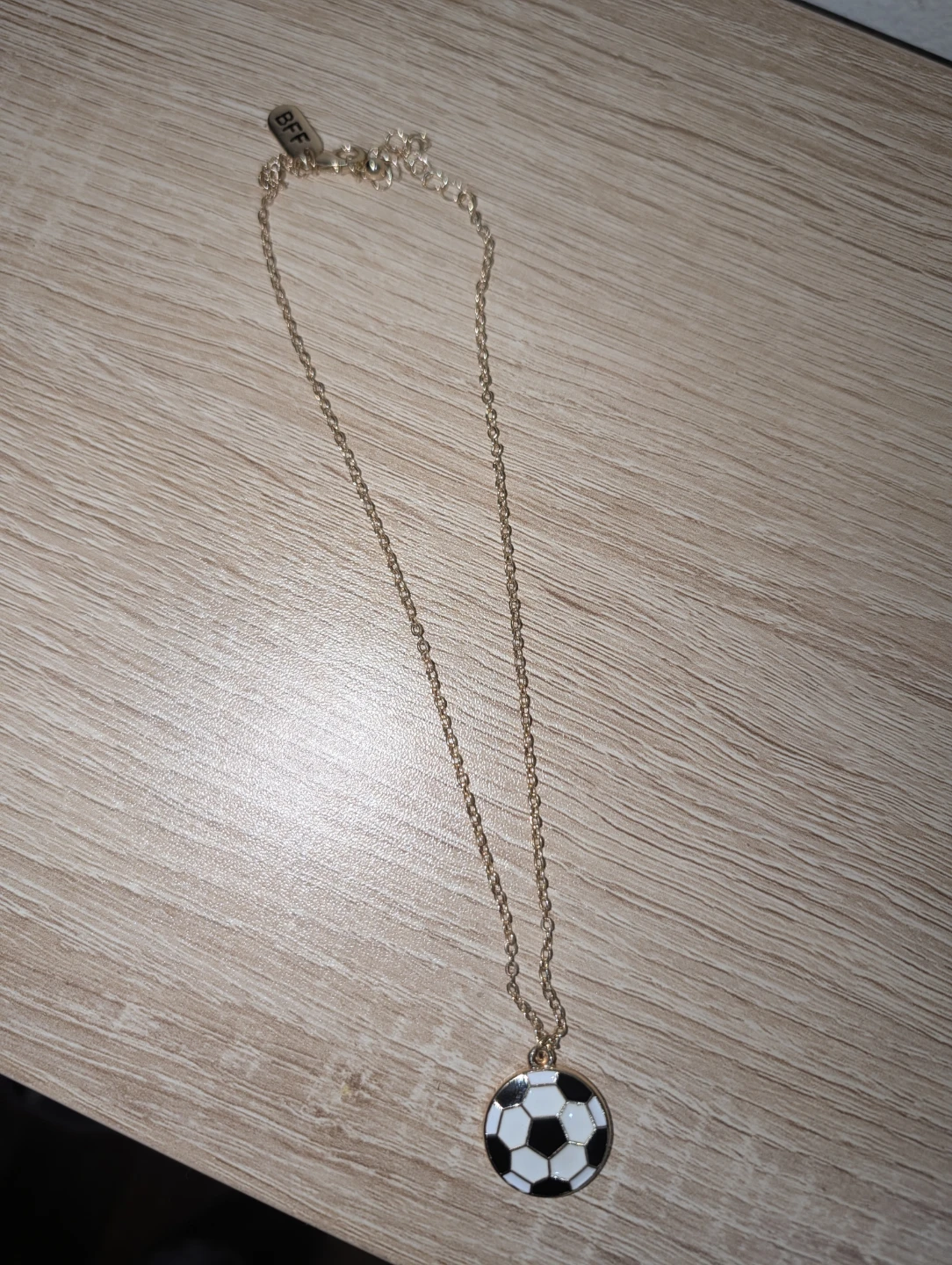 BFF Soccer Ball Necklace