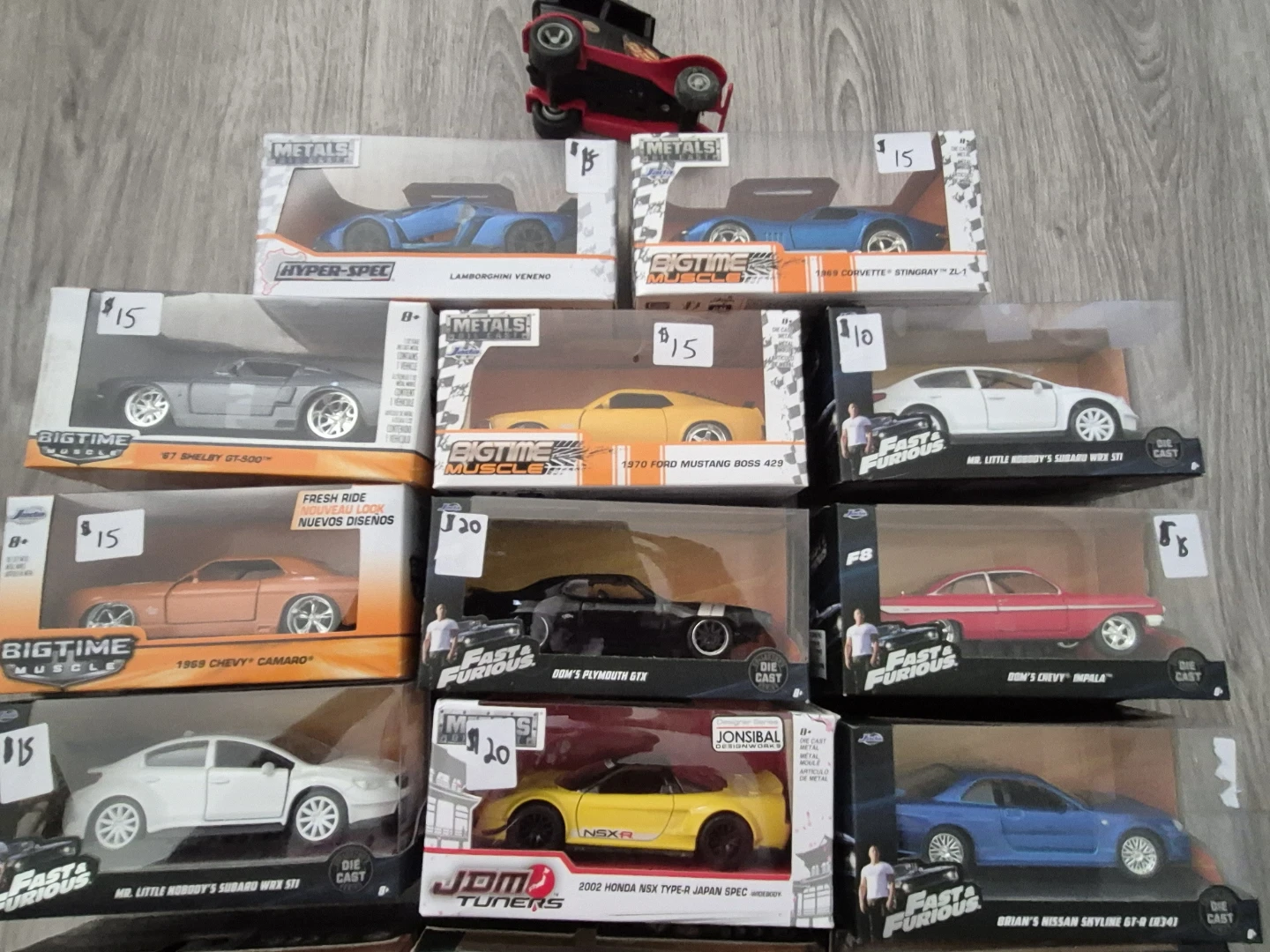 Fast & Furious Die-Cast Toy Cars