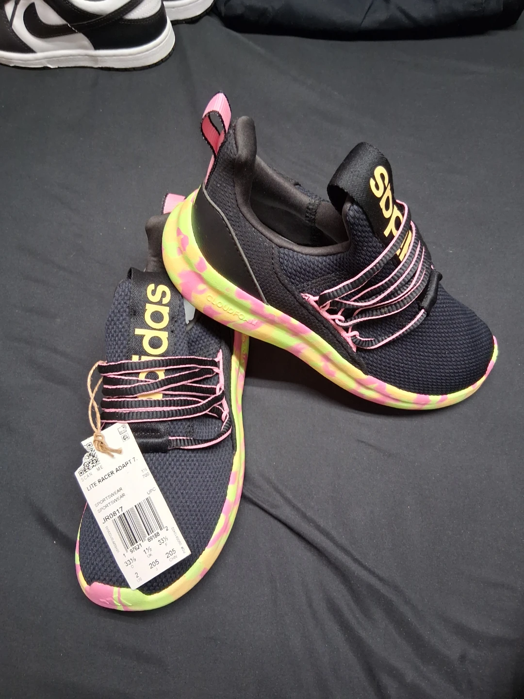 Adidas Lite Racer Adapt 7.0 Toddler Shoes - photo 2