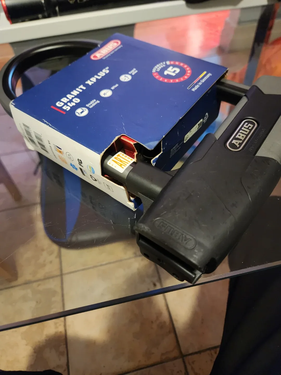 Abus Granit Xplus 540 U-Lock - photo 2