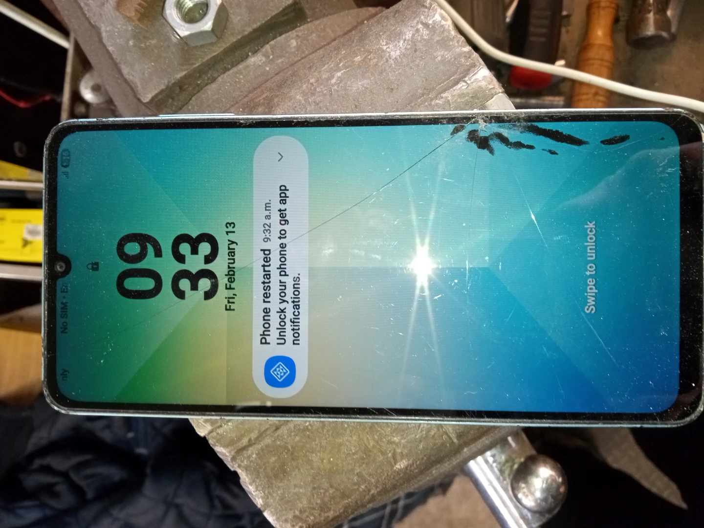 Samsung a06 Cell Phone - Light Blue
