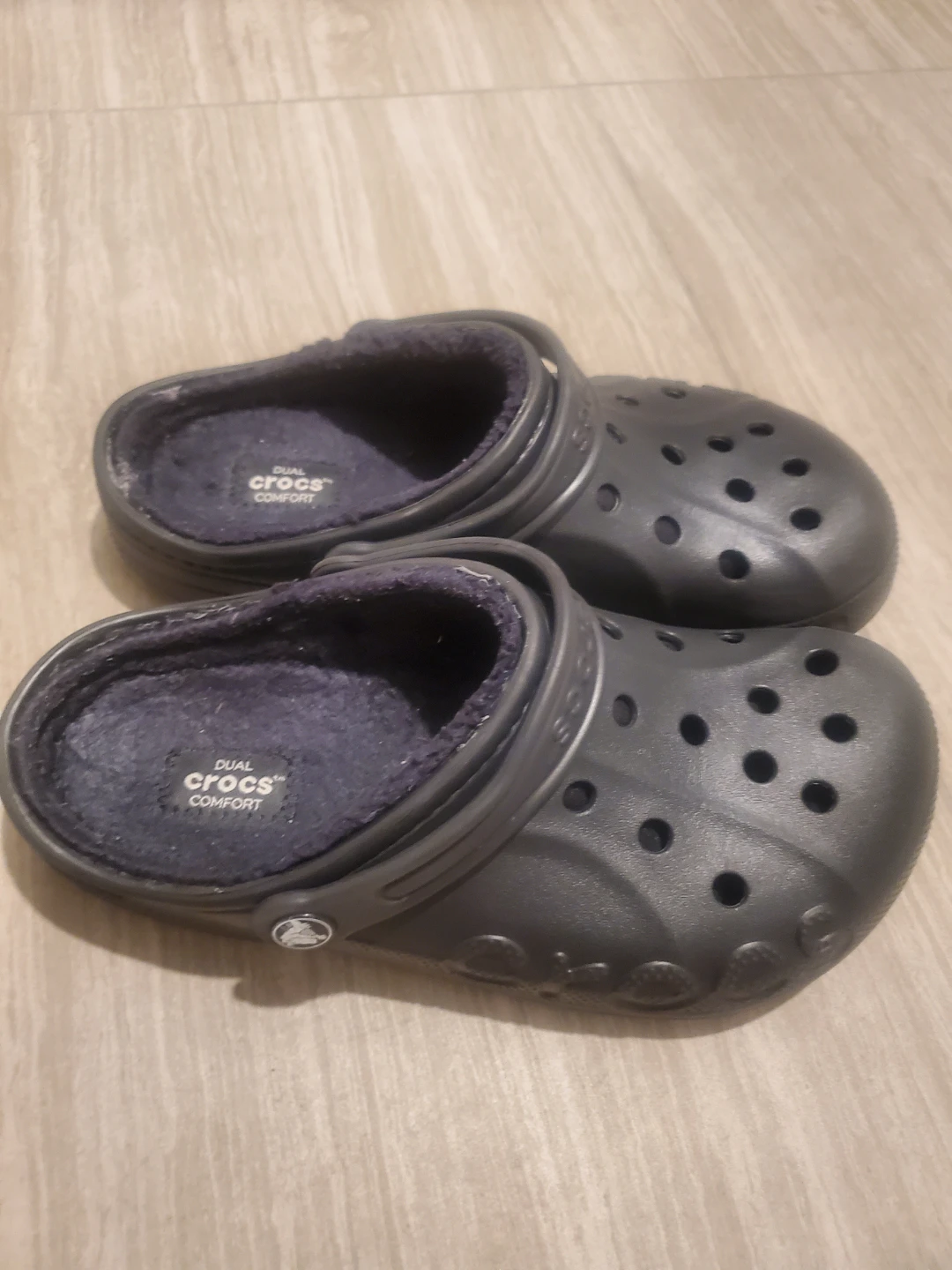 Crocs Lined Clogs Black M6 W8 - photo 5