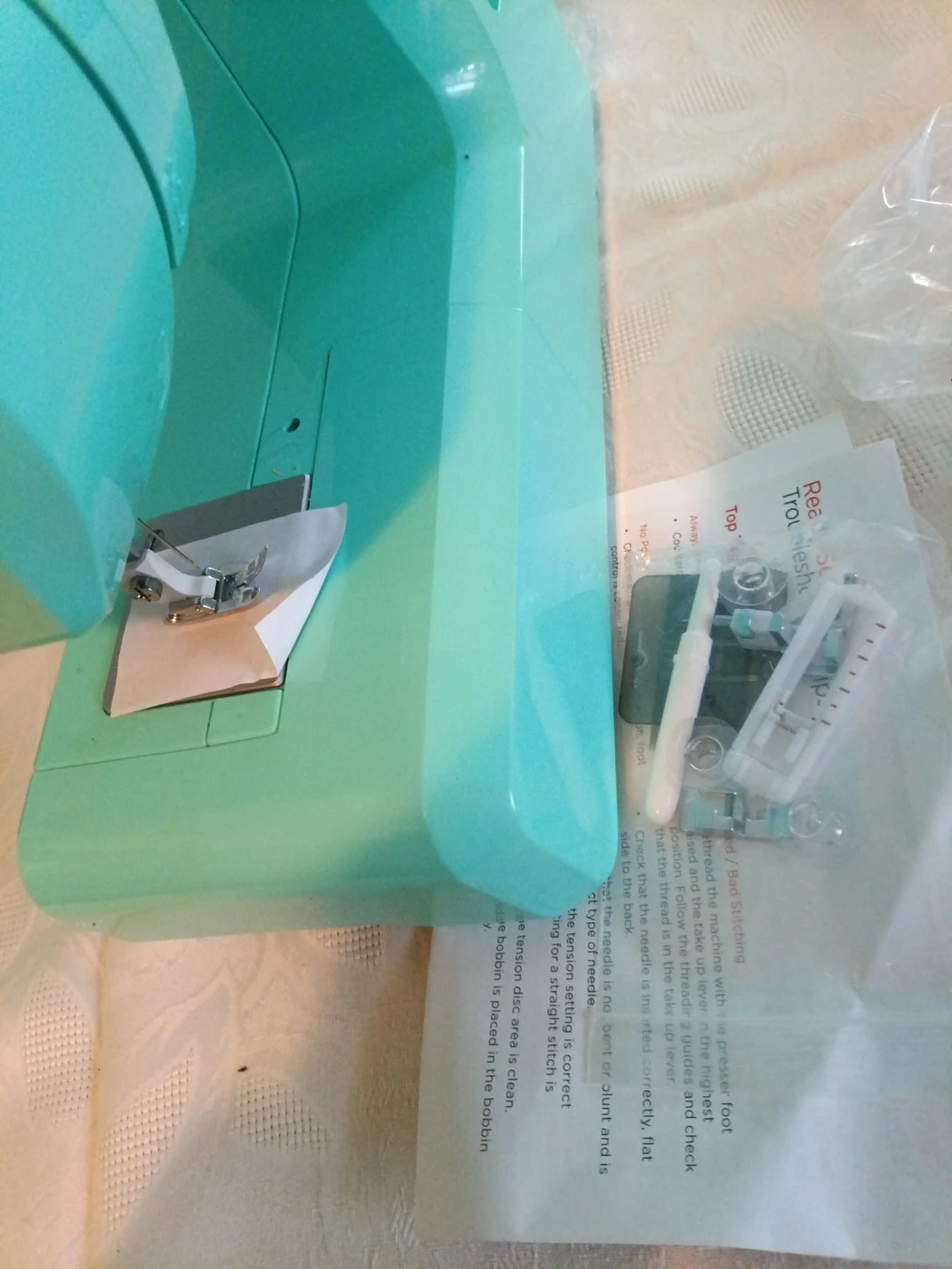 NEW Janome Arctic Crystal Sewing Machine - photo 3