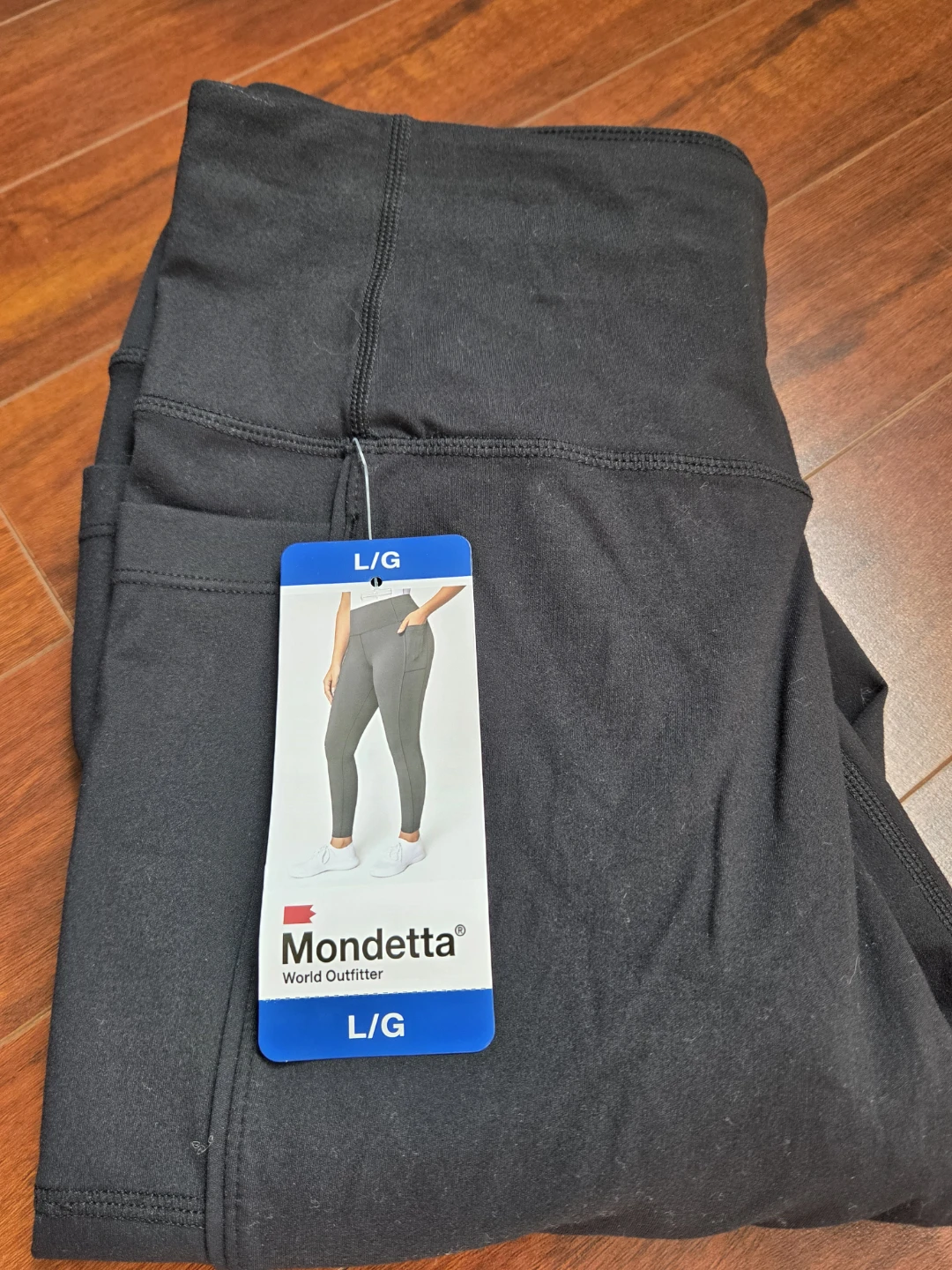 Mondetta Women's Black Leggings - Size L/G
