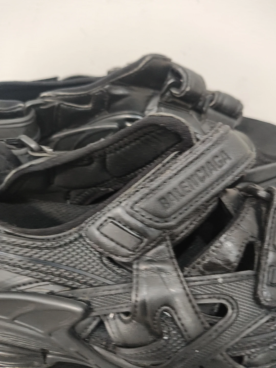 Balenciaga Black Track Sandals - photo 2