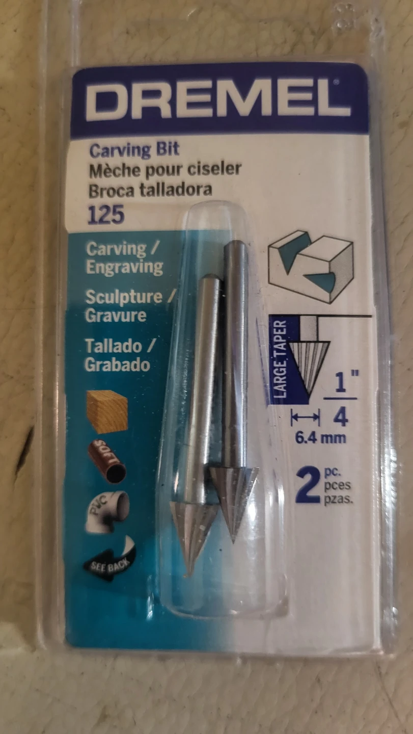Dremel 125 Carving Engraving Bits