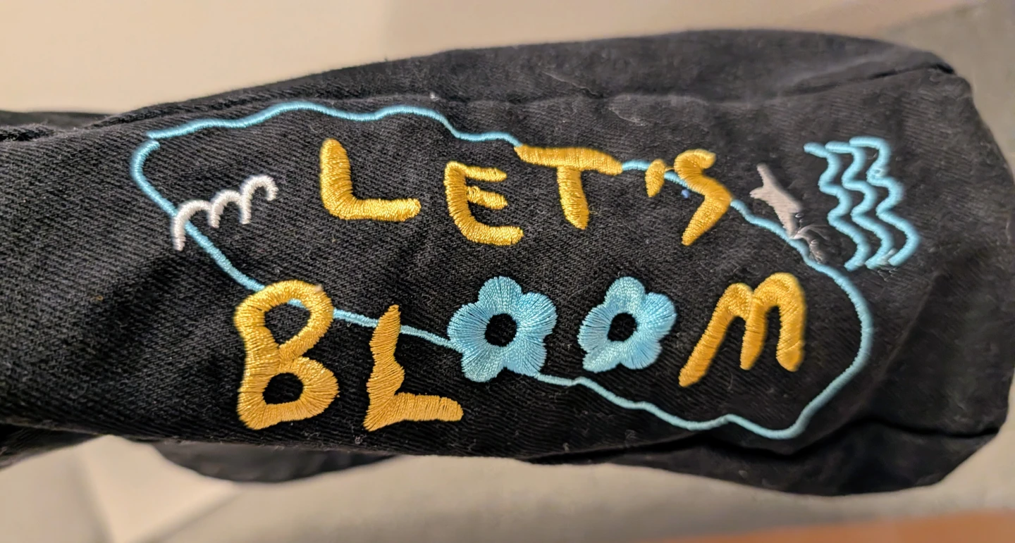 Black Make A Wish Bag with Embroidered Designs - photo 5
