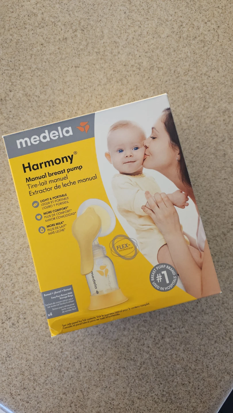 Medela Harmony Manual Breast Pump with PureLan Lanolin Cream