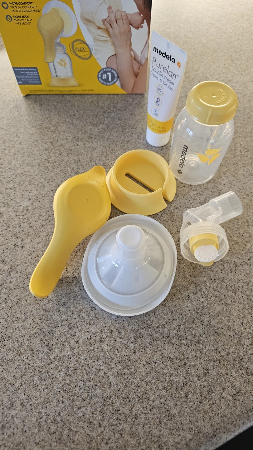 Medela Harmony Manual Breast Pump with PureLan Lanolin Cream - photo 2