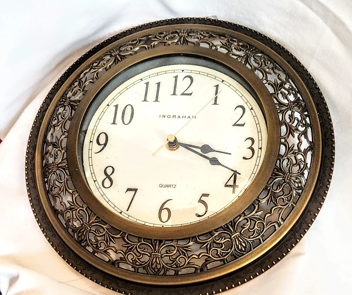 Ingraham Decorative Quartz Wall Clock