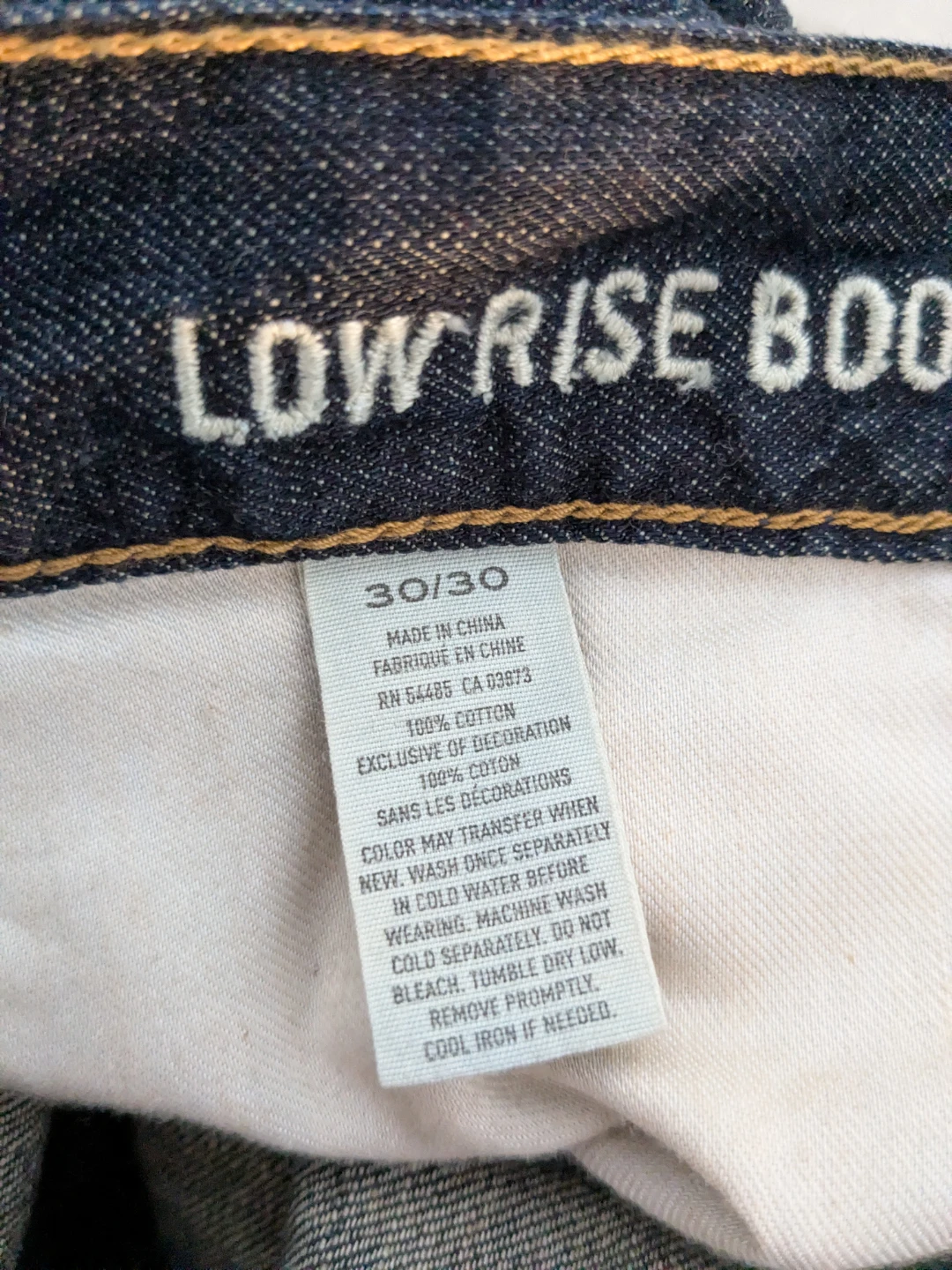 American Eagle Low Rise Boot Jeans 30/30 - photo 3
